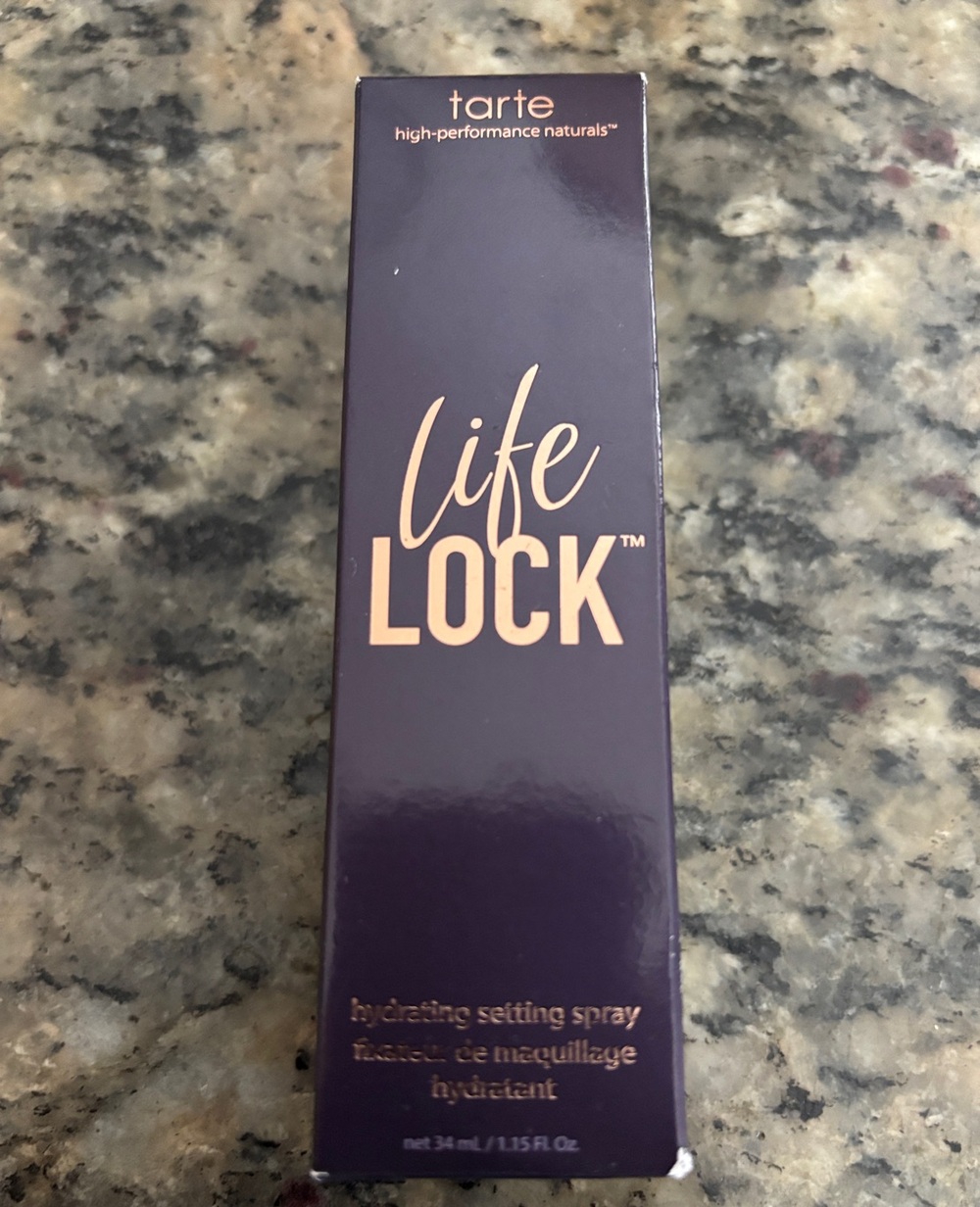 tarte Life Lock Hydrating Setting Spray mini- 16 hour wear